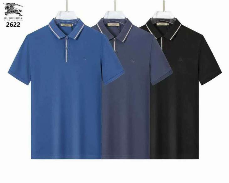 Picture of Burberry Polo Shirts Short _SKUBurberryL-3XL8qx262229379